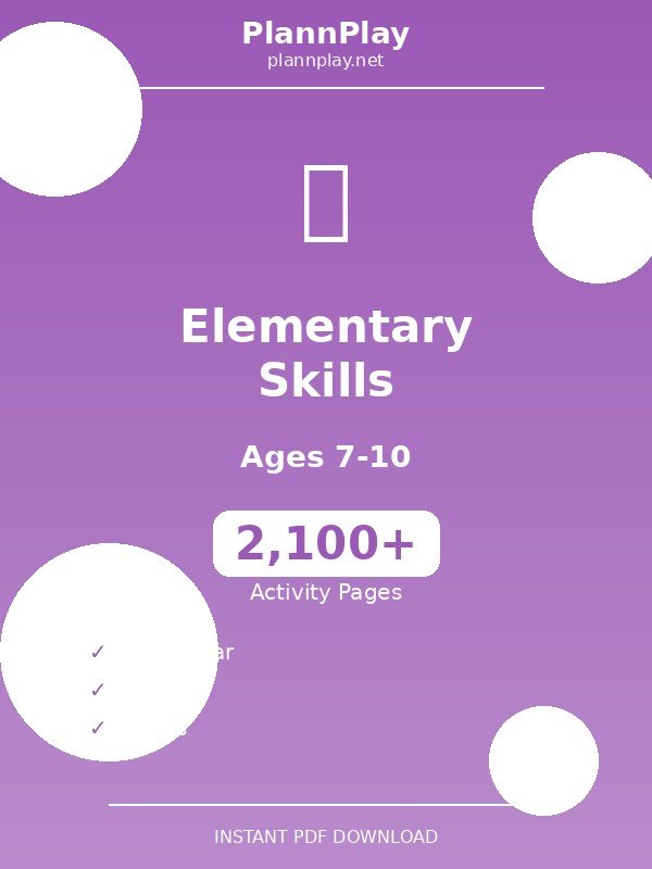 Elementary Skills Pack (Ages 7-10)