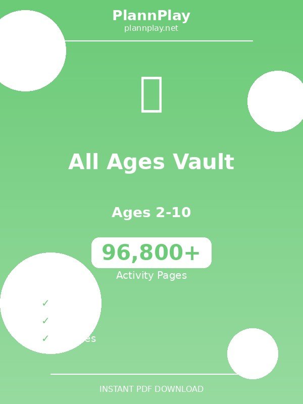 All Ages Activity Vault (Ages 2-10)